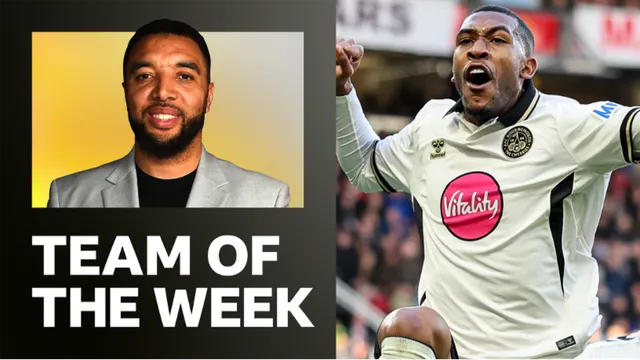 Who has made Troy's Premier League team of the week?
