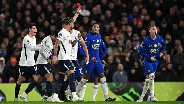 Which game will Chelsea's Palmer miss after red card?