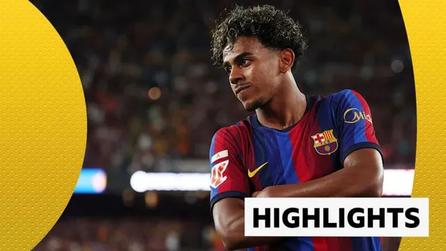 Lamine Yamal and Raphinha score twice as Barcelona hit five