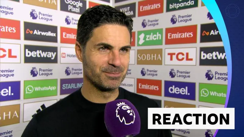 Arteta 'delighted' with Arsenal win after 'tough week'