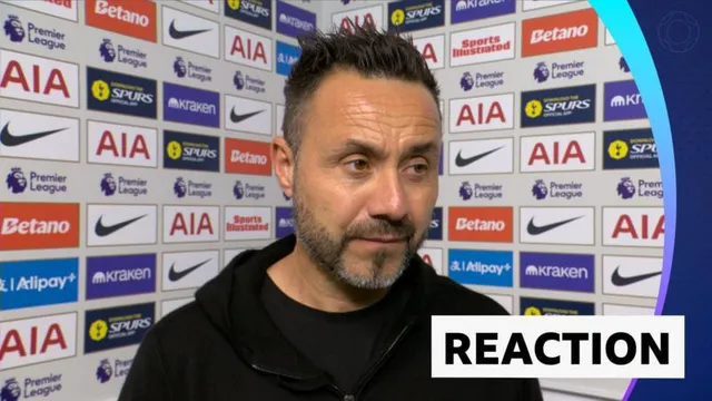 Spurs 'didn't deserve' loss to Newcastle - De Zerbi